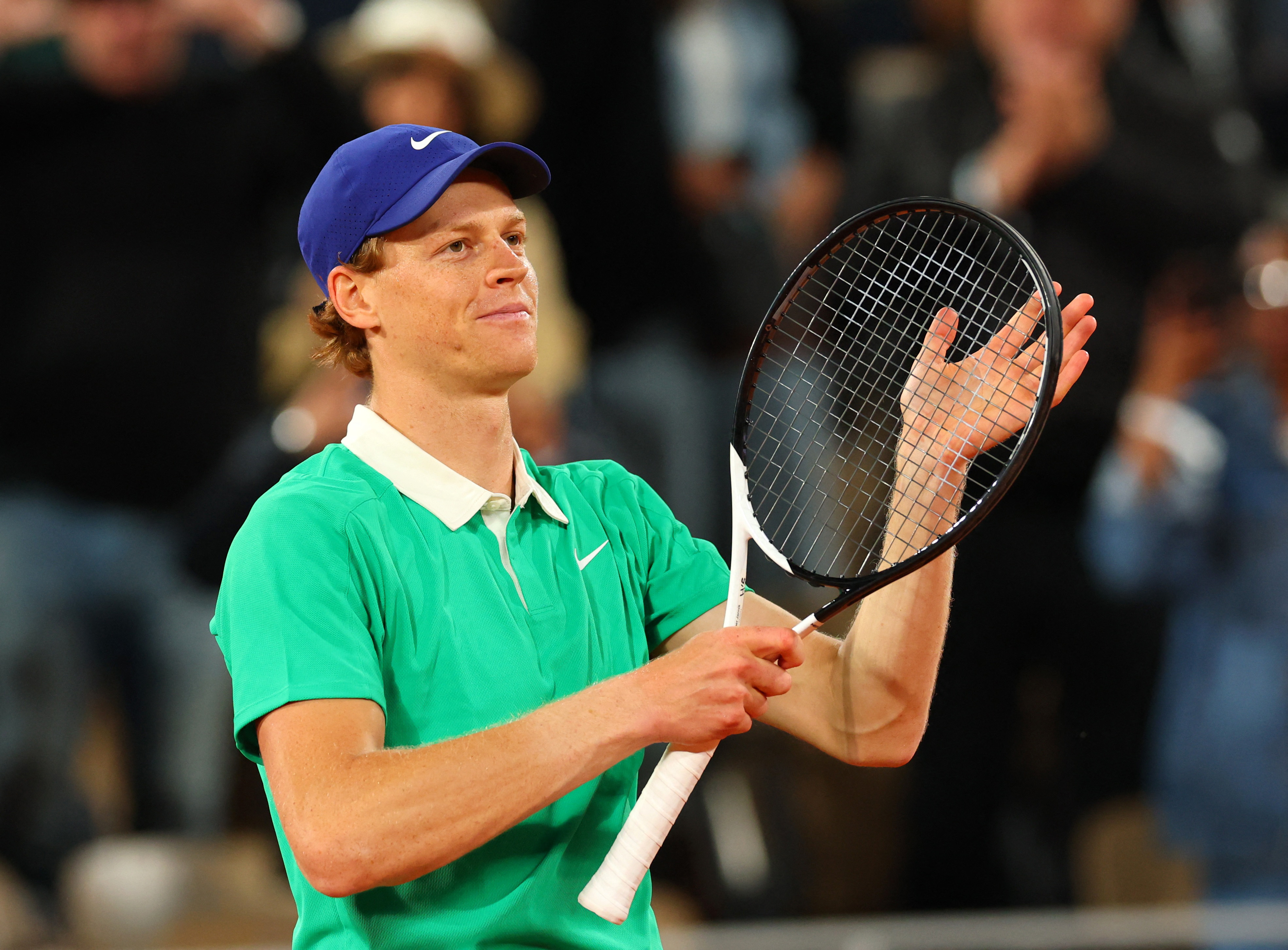 拉沃尔杯轻取法网，辛纳高光表现